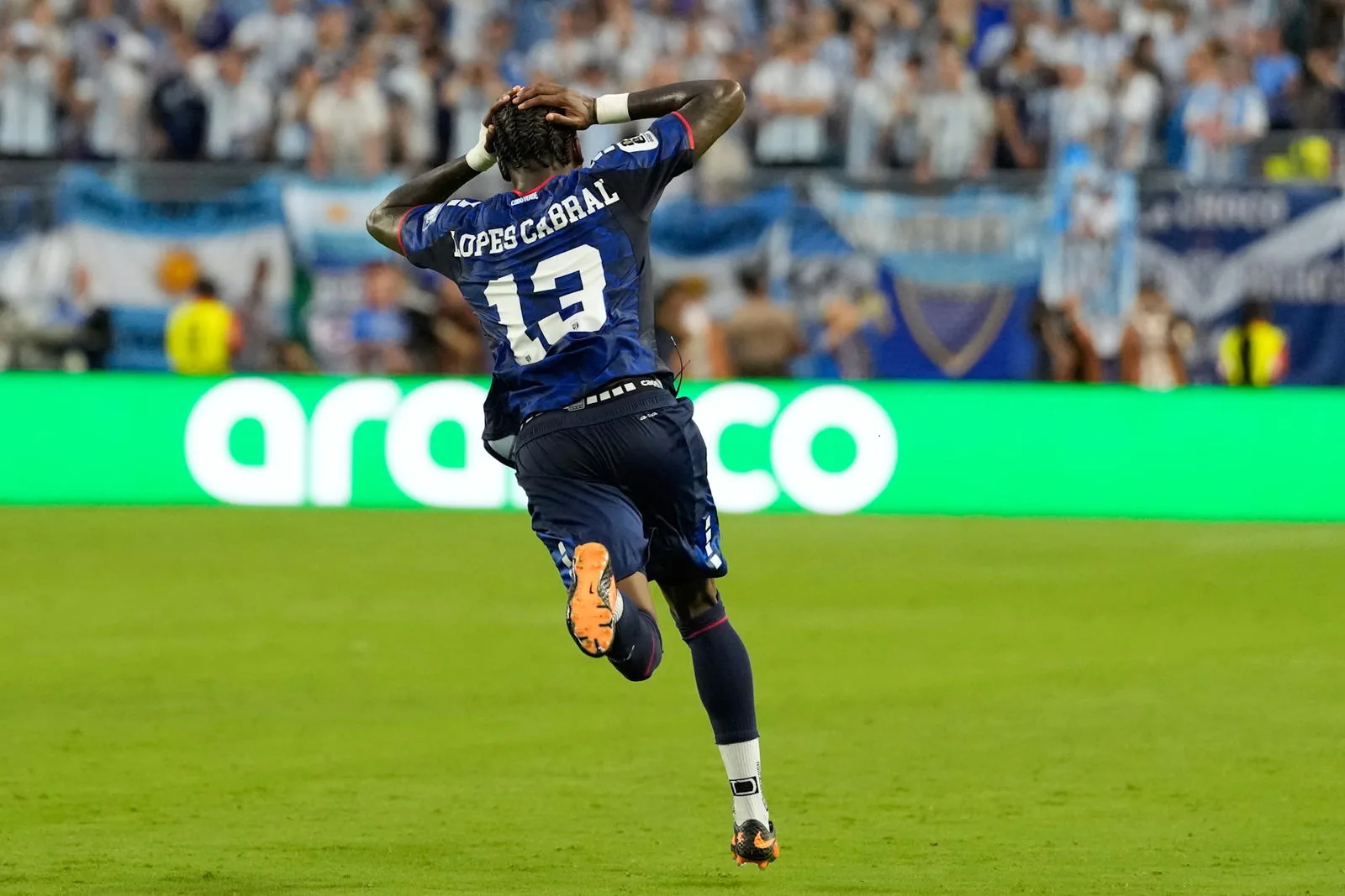 The goal by Cape Verdean Sidny Lopes Cabral against Argentina, best goal of the World Cup