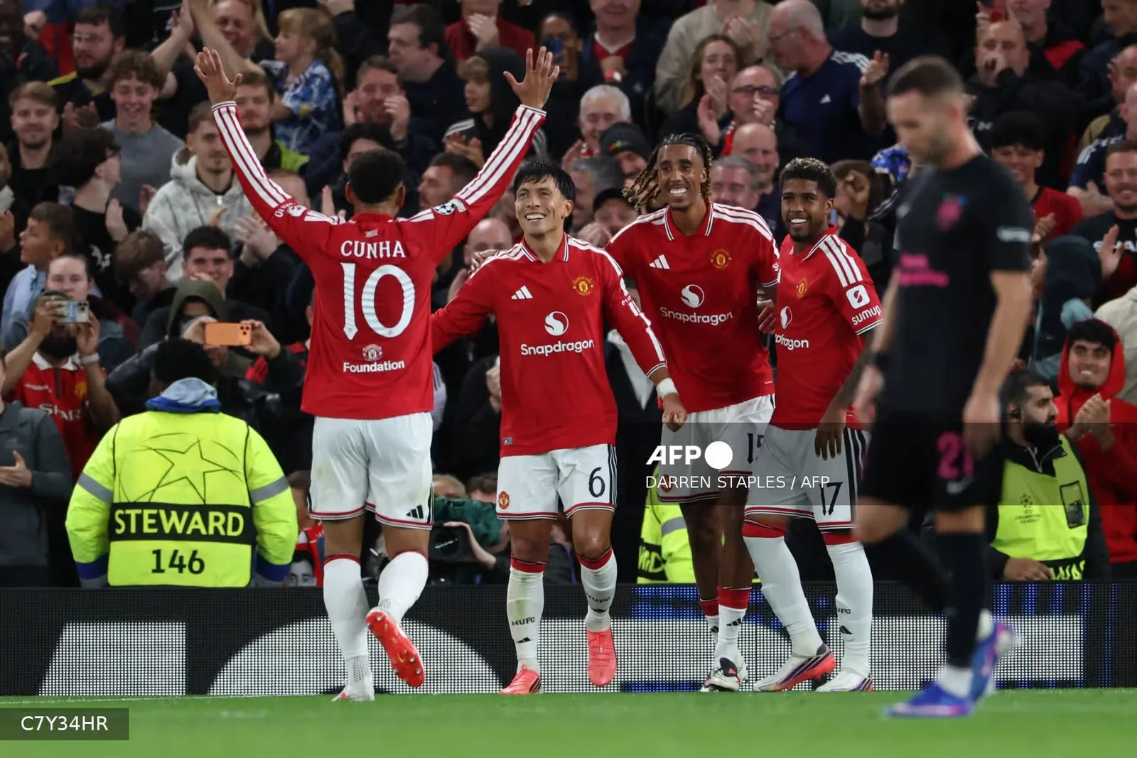 Man Utd 4-0 Sabah: Winning return to Champions League as Benjamin Sesko scores again for Michael Carrick's side